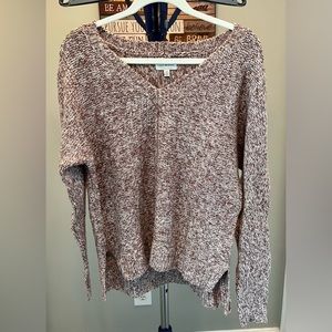 Women’s Lucky Brand~Rose Colored Sweater Size-S